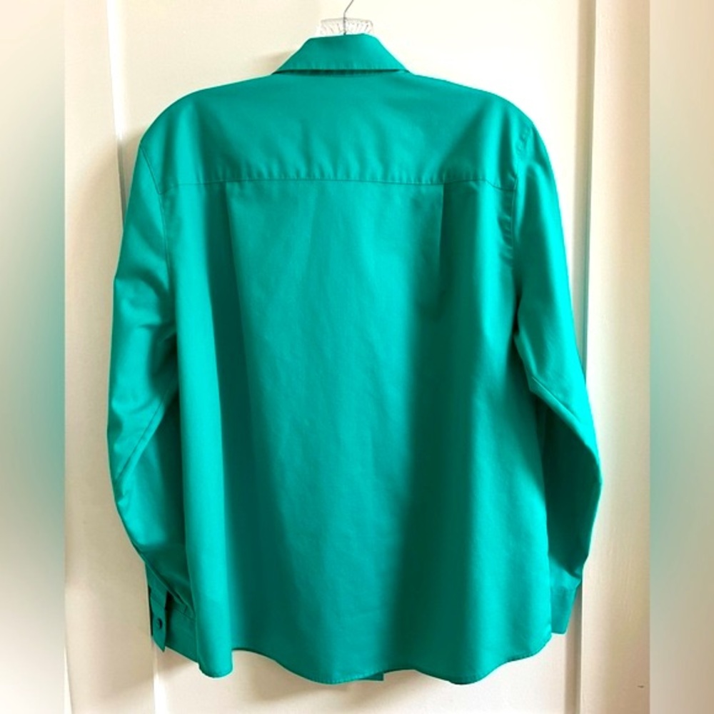 Foxcroft Wrinkle Free Blouse  14P - Picture 3 of 12